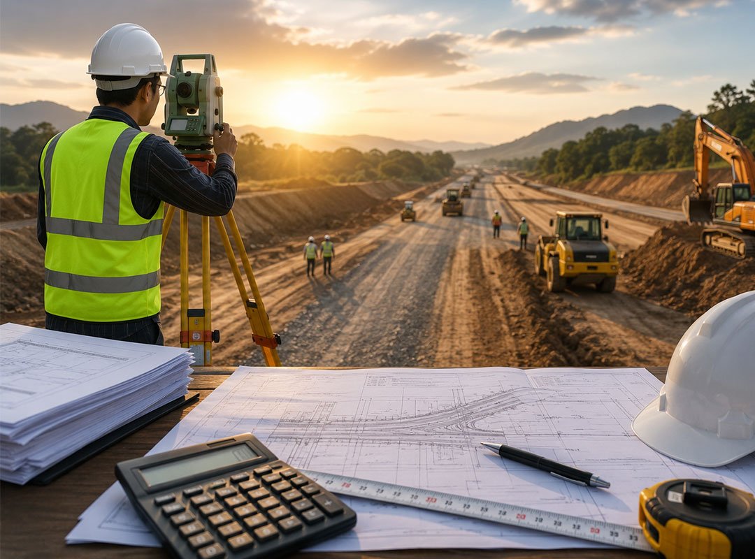 Read more about the article What Happens Before Road Construction Begins: The Critical Pre-Execution Activities Most People Never See
