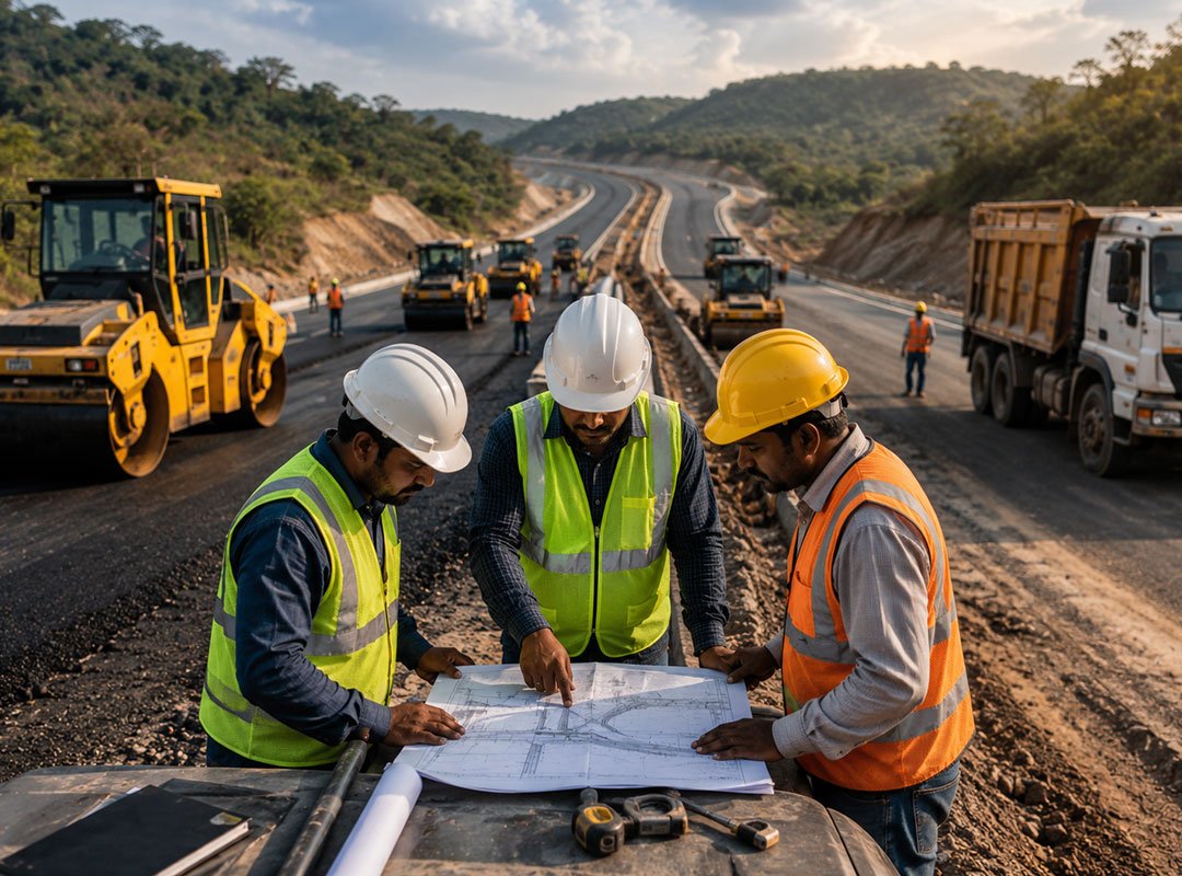 Read more about the article How to Evaluate a Highway Construction Company in India Before Awarding a Project
