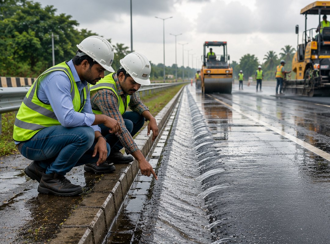 Read more about the article Why Does a Highway Need a Road Camber? The Small Slope That Saves Roads from Failure